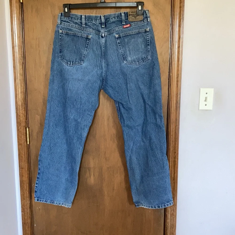 Wrangler relaxed fit jean 38x30 cotton denim - Picture 9 of 17